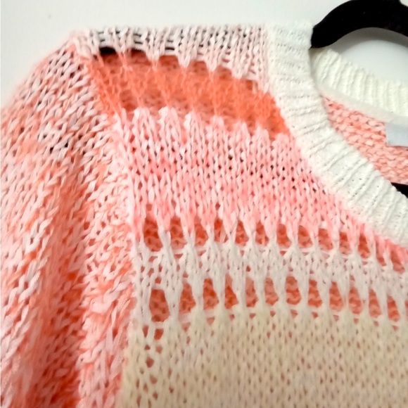 RED HERRING Neon & cream sweater - Picture 5 of 7